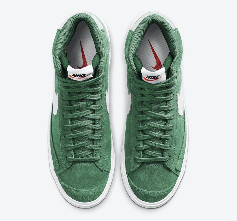 ナイキ ブレーザー ミッド 77 スエード “パイングリーン/ホワイト” (NIKE BLAZER MID 77 SUEDE “Pine Green/White”) [CI1172-301]