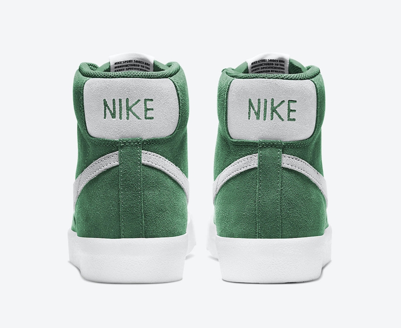 ナイキ ブレーザー ミッド 77 スエード “パイングリーン/ホワイト” (NIKE BLAZER MID 77 SUEDE “Pine Green/White”) [CI1172-301]