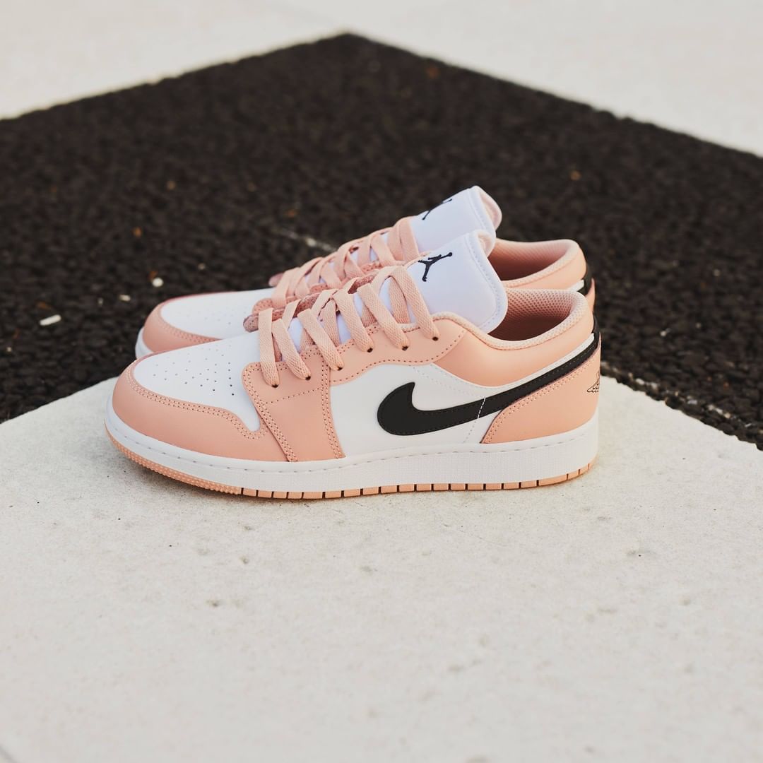 4/1 発売！ナイキ GS エア ジョーダン 1 ロー “ライトアークティックピンク” (NIKE GS AIR JORDAN 1 LOW “Light Arctic Pink”) [553560-800]