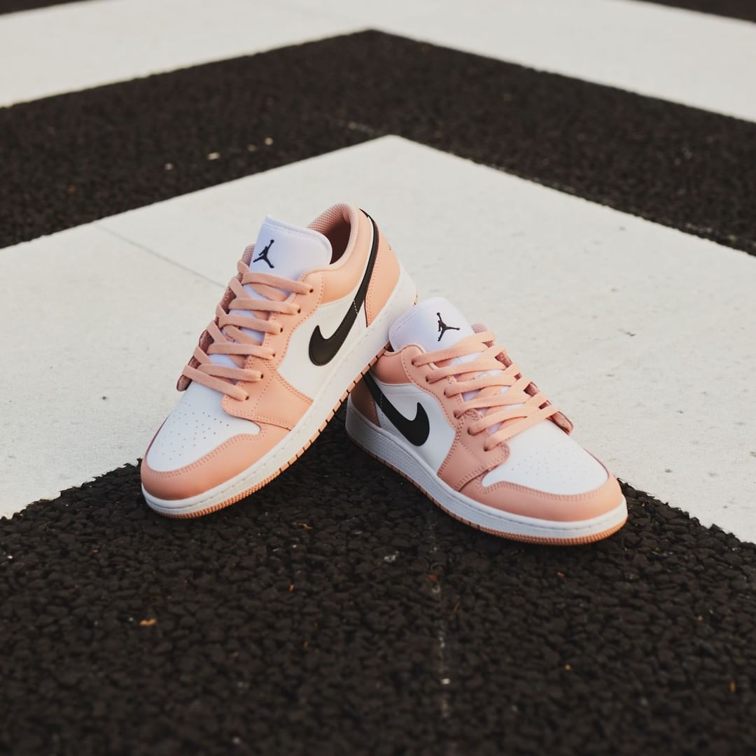 4/1 発売！ナイキ GS エア ジョーダン 1 ロー “ライトアークティックピンク” (NIKE GS AIR JORDAN 1 LOW “Light Arctic Pink”) [553560-800]