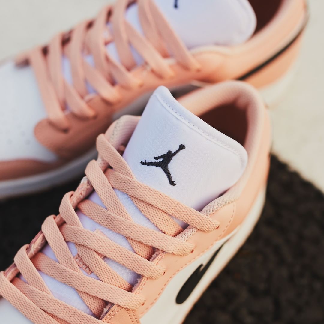 4/1 発売！ナイキ GS エア ジョーダン 1 ロー “ライトアークティックピンク” (NIKE GS AIR JORDAN 1 LOW “Light Arctic Pink”) [553560-800]