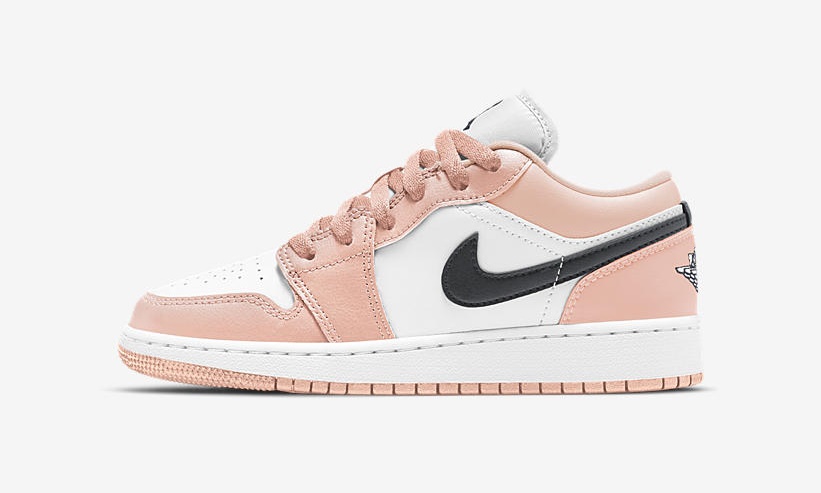 4/1 発売！ナイキ GS エア ジョーダン 1 ロー “ライトアークティックピンク” (NIKE GS AIR JORDAN 1 LOW “Light Arctic Pink”) [553560-800]