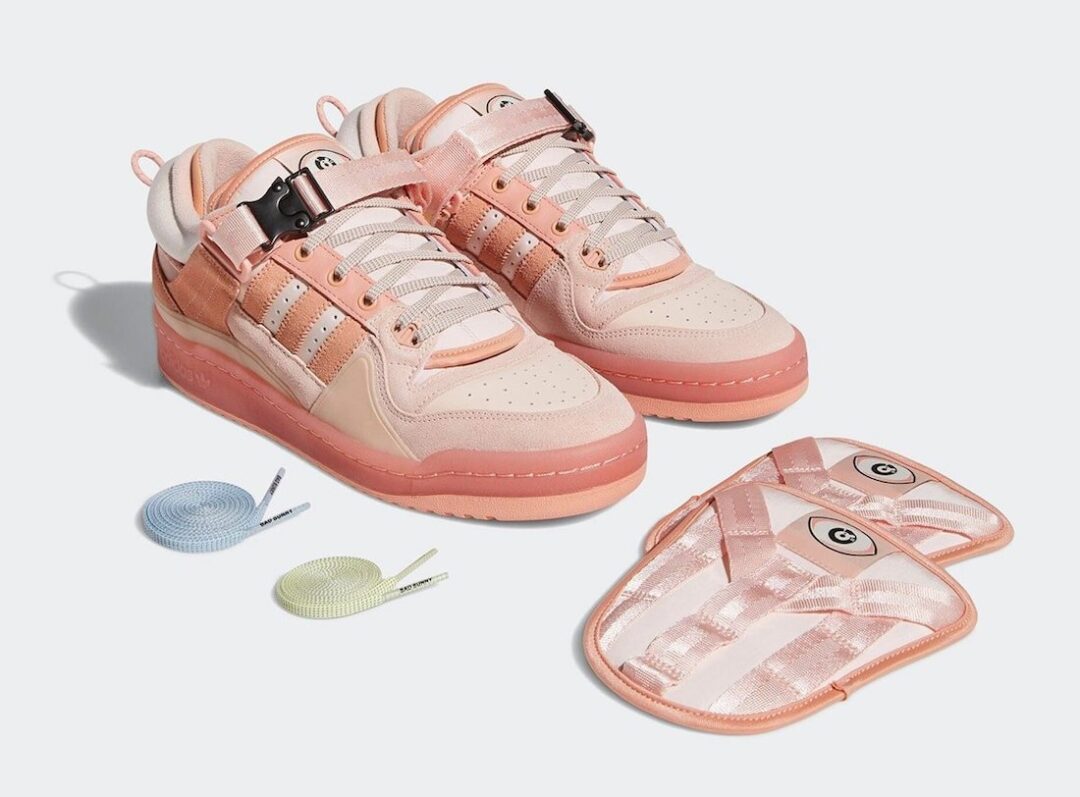 海外 4/10 発売！Bad Bunny × adidas Originals FORUM LOW “THE FIRST CAFE/YoVistoAsí” Pink (バッド・バニー アディダス オリジナルス フォーラム ロー “ザ・ファースト・カフェ” ピンク) [GW0265]