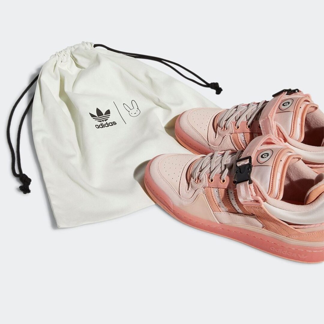 【国内 4/4 発売】Bad Bunny × adidas Originals FORUM LOW “THE FIRST CAFE/YoVistoAsí” Pink (バッド・バニー アディダス オリジナルス フォーラム ロー “ザ・ファースト・カフェ” ピンク) [GW0265]