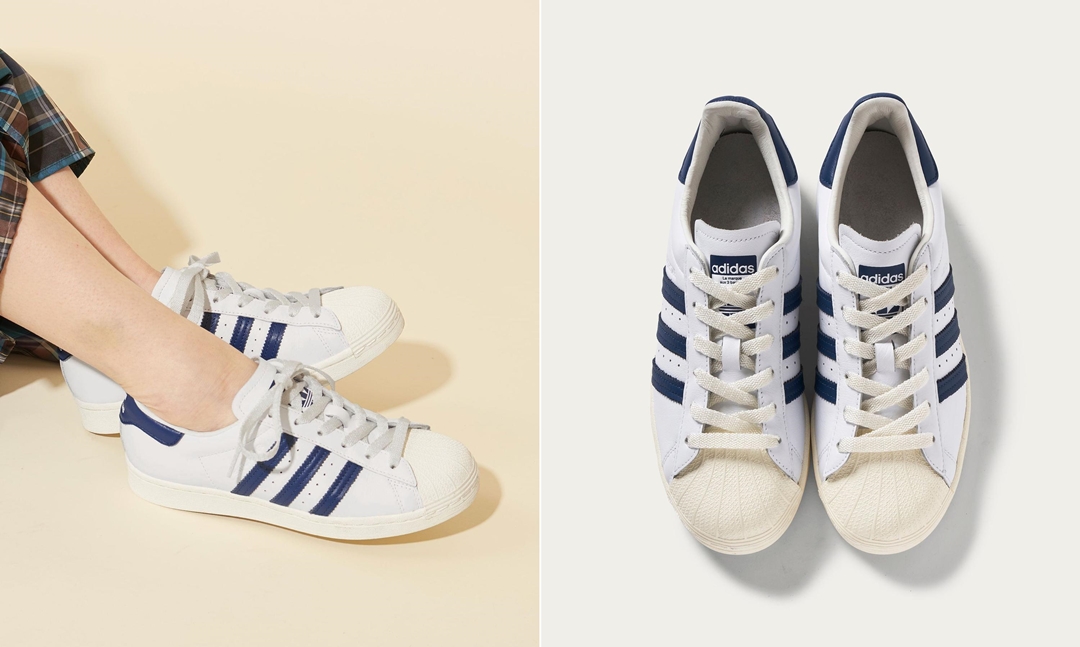 【4/28、4/30 発売】BEAUTY&YOUTH × adidas Originals SUPERSTAR “White/Blue” (ビューティアンドユース アディダス オリジナルス スーパースター “ホワイト/ブルー) [GZ3095]