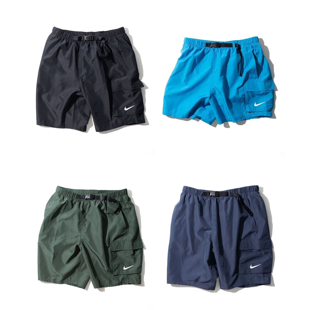 フリークスストア限定！水陸着用可能 NIKE SWIM CARGO SHORT PANTSが3/27 11:00 発売 (FREAK’S STORE ナイキ)