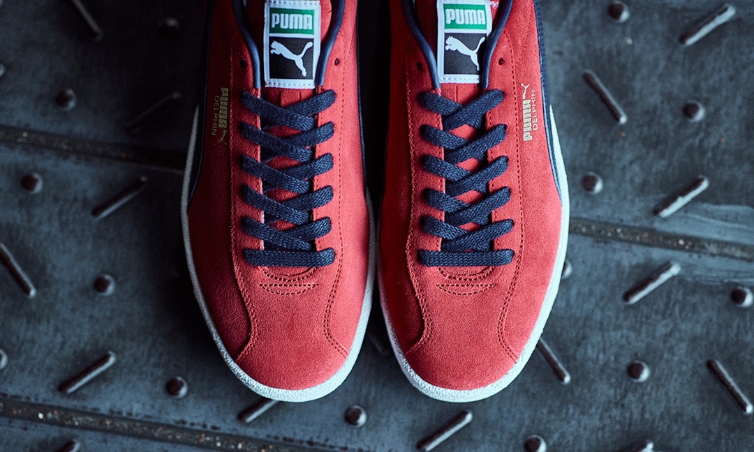 3/27 発売！PUMA DELPHIN PREMIUM “Red/Navy” (プーマ デルフィン プレミアム “レッド/ネイビー”)