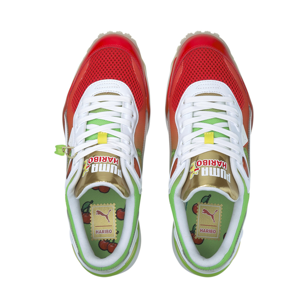 「ハリボー ゴールドベア」と「プーマ」コラボ 4/1 発売 (PUMA STREET RIDER HARIBO FL) [382879-01]