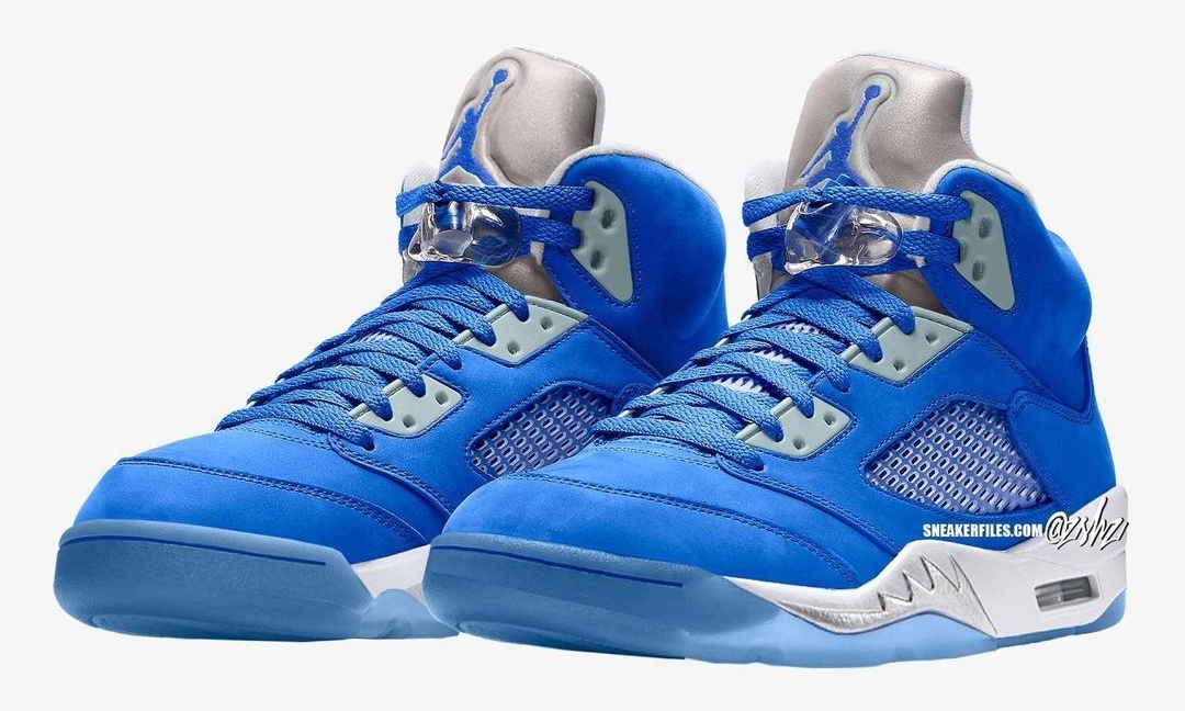 【国内 10/7 発売】ナイキ ウィメンズ エア ジョーダン 5 レトロ “ブルーバード” (NIKE WMNS AIR JORDAN 5 RETRO “Blue Bird”) [DD9336-400]