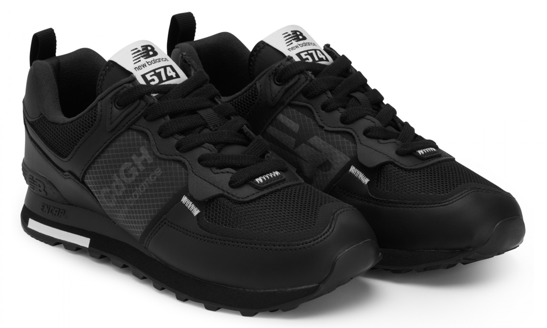 【国内 4/2 発売】コム デ ギャルソン・オム × ニューバランス ML574 “ブラック” (New Balance COMME des GARCONS HOMME CdGH LOGO “Black”)