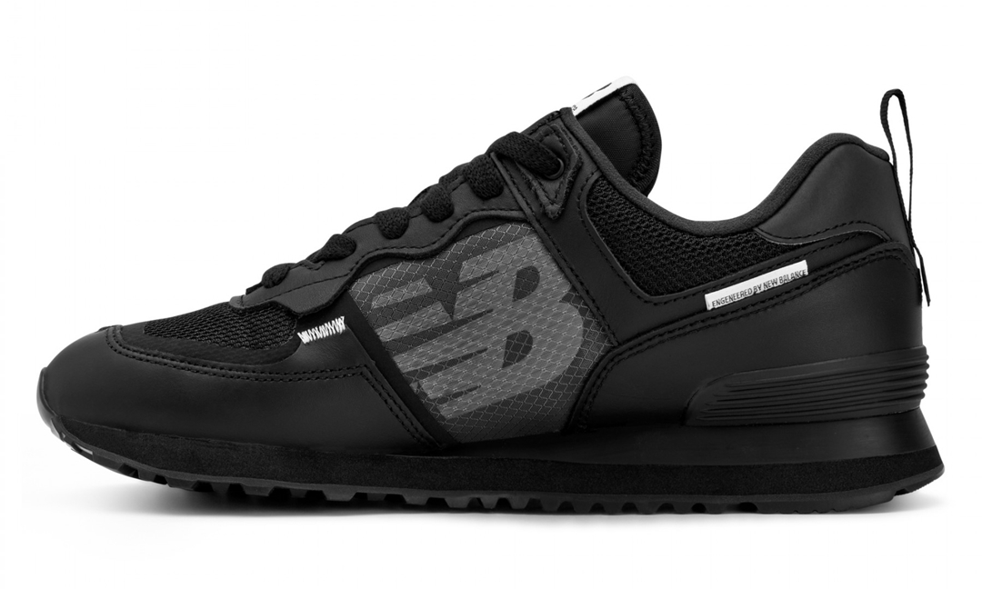 【国内 4/2 発売】コム デ ギャルソン・オム × ニューバランス ML574 “ブラック” (New Balance COMME des GARCONS HOMME CdGH LOGO “Black”)