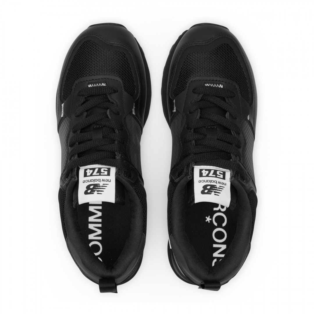 【国内 4/2 発売】コム デ ギャルソン・オム × ニューバランス ML574 “ブラック” (New Balance COMME des GARCONS HOMME CdGH LOGO “Black”)