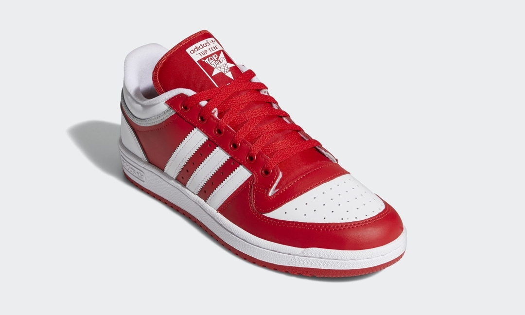 4/1 発売！adidas Originals TOP TEN LOW RB “Scarlet/White/Silver” (アディダス オリジナルス トップテン ロー “スカーレット/ホワイト/シルバー”) [FX7882]