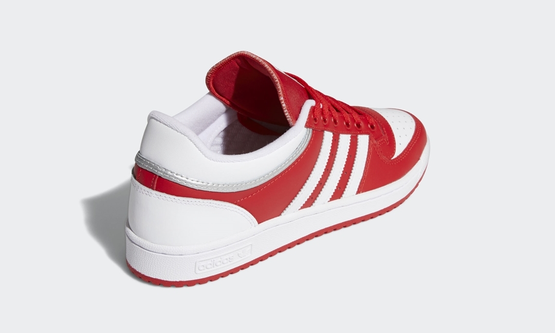 4/1 発売！adidas Originals TOP TEN LOW RB “Scarlet/White/Silver” (アディダス オリジナルス トップテン ロー “スカーレット/ホワイト/シルバー”) [FX7882]