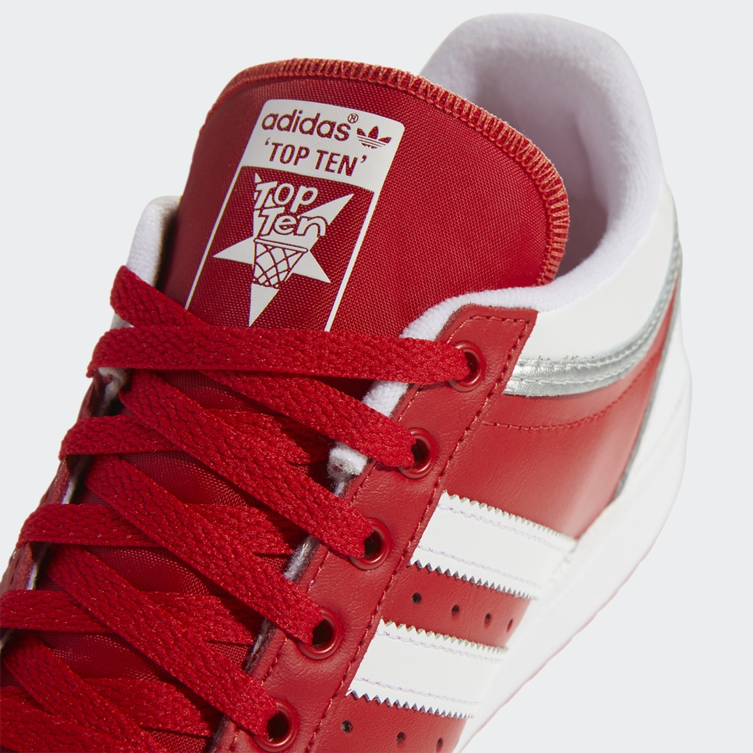 4/1 発売！adidas Originals TOP TEN LOW RB “Scarlet/White/Silver” (アディダス オリジナルス トップテン ロー “スカーレット/ホワイト/シルバー”) [FX7882]