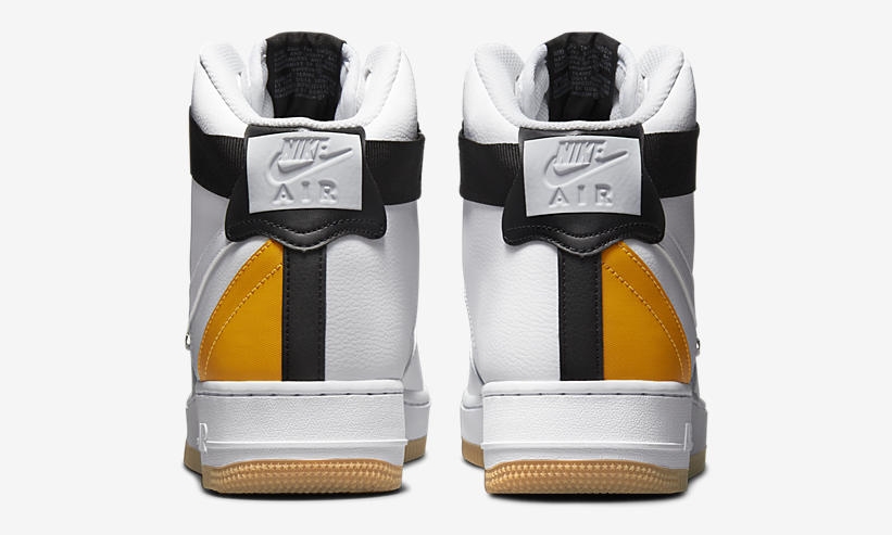 ナイキ エア フォース 1 ハイ “エヌビーエー パック” アマリロ/ホワイト/ブラック (NIKE AIR FORCE 1 HIGH “NBA Pack” Amarillo/White/Black) [CT2306-101]