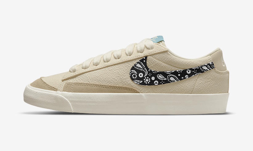 【国内 4/17、4/24 発売】ナイキ ブレーザー ロー “ペイズリー スウッシュ/パントーン” (NIKE BLAZER LOW “Paisley Swoosh/Pantone”) [DJ4665-100]