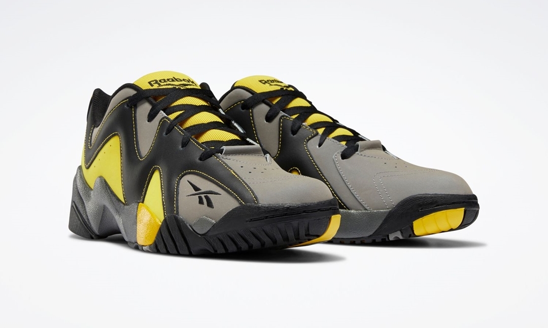 【国内 5/1 発売】リーボック カミカゼ II ロー “アラートイエロー/ブラック/スペーサーグレー” (REEBOK KAMIKAZE II LOW “Alert Yellow/Black/Spacer Grey”) [FY9781]