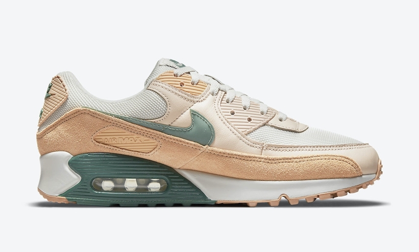 ナイキ エア マックス 90 プレミアム “ライトボーン/ダッジグリーン” (NIKE AIR MAX 90 PREMIUM “Light Bon/Dutch Green”) [DM2829-002]