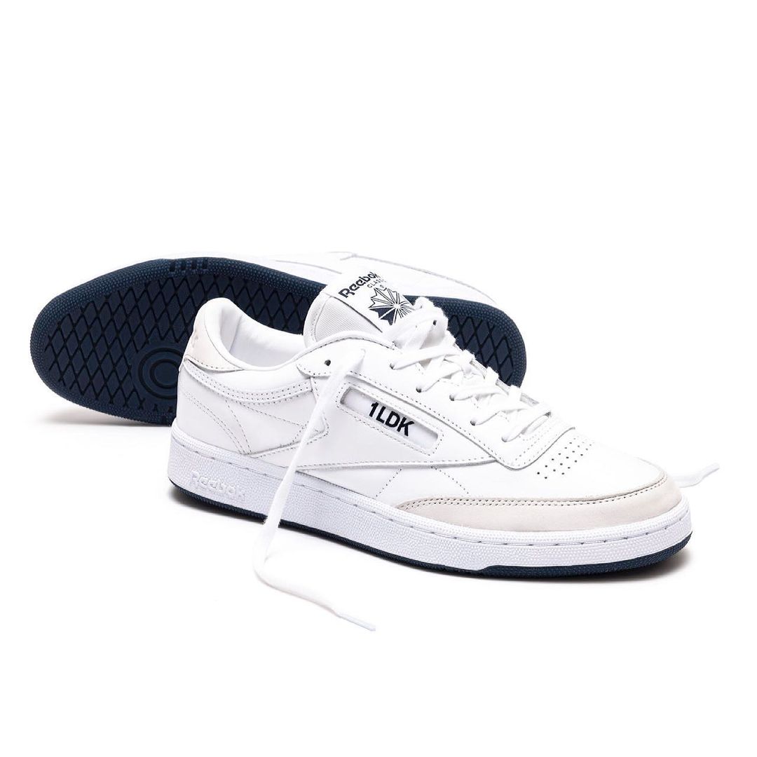 4/3 発売！REEBOK × 1LDK CLUB C 85 “White/Navy” (ワンエルディーケー リーボック クラブ C 85 “ホワイト/ネイビー”) [GZ0114]