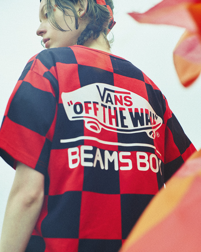 5/14 発売！VANS × BEAMS BOY / 別注 ブラック チェッカー オーセンティック (バンズ ビームス ボーイ AUTHENTIC)