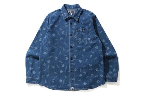 A BATHING APE 2021 シーズンの新柄「SHARK PATTERN」の新作が4/3 発売 (ア ベイシング エイプ)