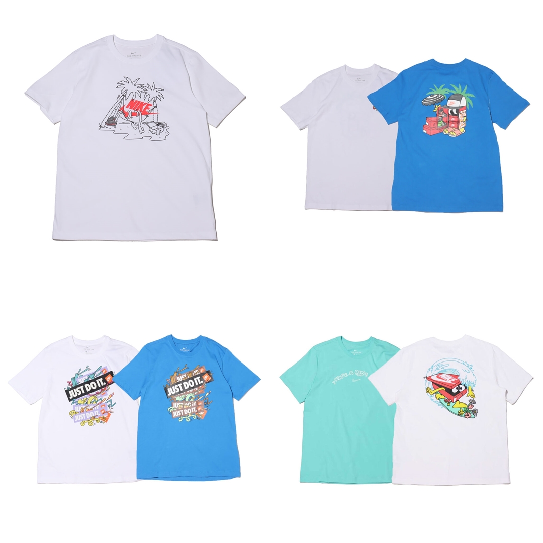 ナイキ スポーツウェアからシューズBOXキャラなどのグラフィックTEE 4型が4/9 発売 (NIKE NSW) [DD1259,DD1261,DD1263,DD1265]