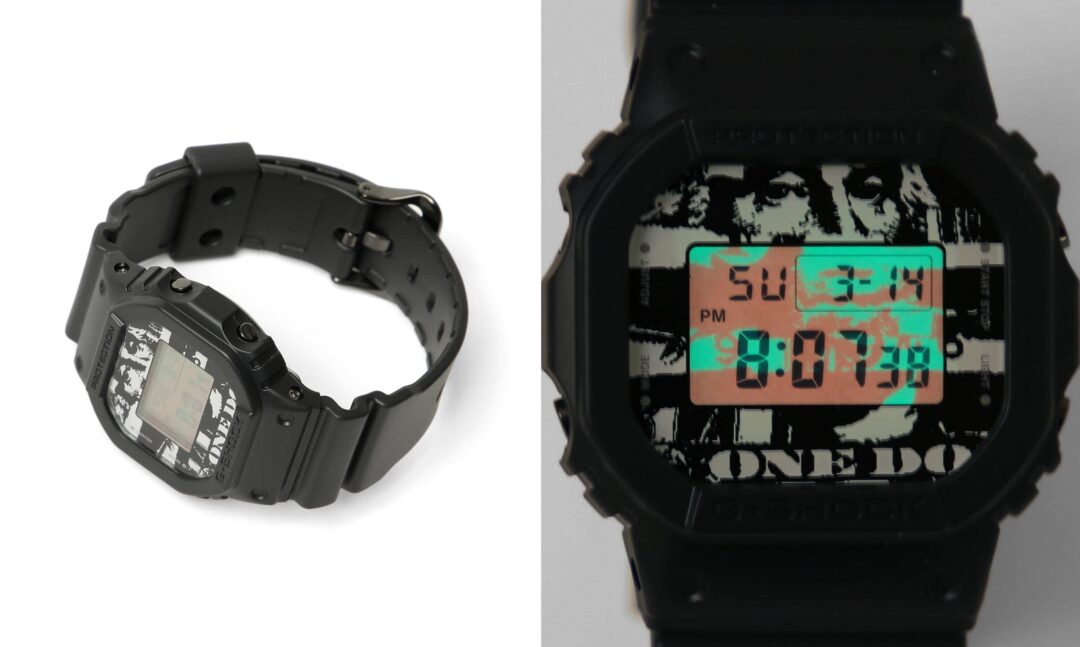 5月上旬発売！BEAMS T × G-SHOCK × KOUSUKE KAWAMURA / 別注 DW 5600-E “1 dollar bill shredded” (ビームス T Gショック ジーショック 河村康輔)