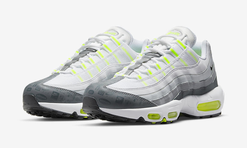 【国内 7/29 発売】ナイキ エア マックス 95 “ホワイト/グレー/ボルト” (NIKE AIR MAX 95 “White/Grey