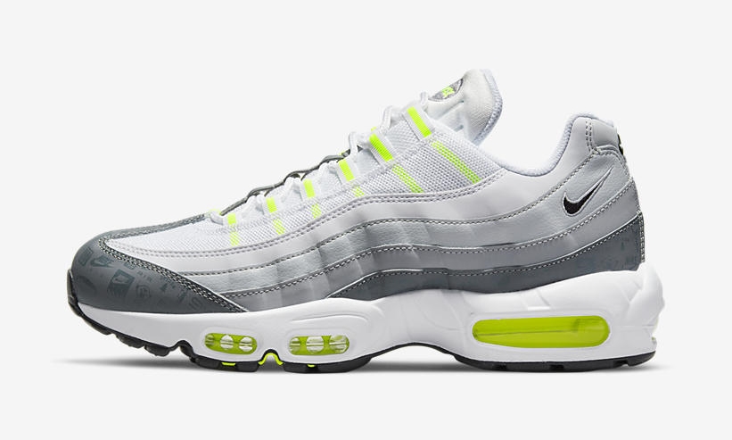 【国内 7/29 発売】ナイキ エア マックス 95 “ホワイト/グレー/ボルト” (NIKE AIR MAX 95 “White/Grey/Volt”) [DH8256-100]