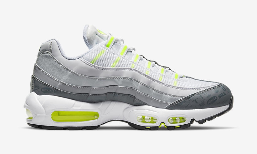 【国内 7/29 発売】ナイキ エア マックス 95 “ホワイト/グレー/ボルト” (NIKE AIR MAX 95 “White/Grey/Volt”) [DH8256-100]