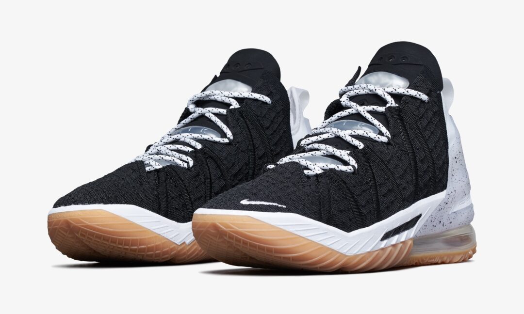 4/8 発売！ナイキ レブロン 18 “ブラック/ホワイト/ガム” (NIKE LEBRON XVIII “Black/White/Gum”) [CQ9283-007]