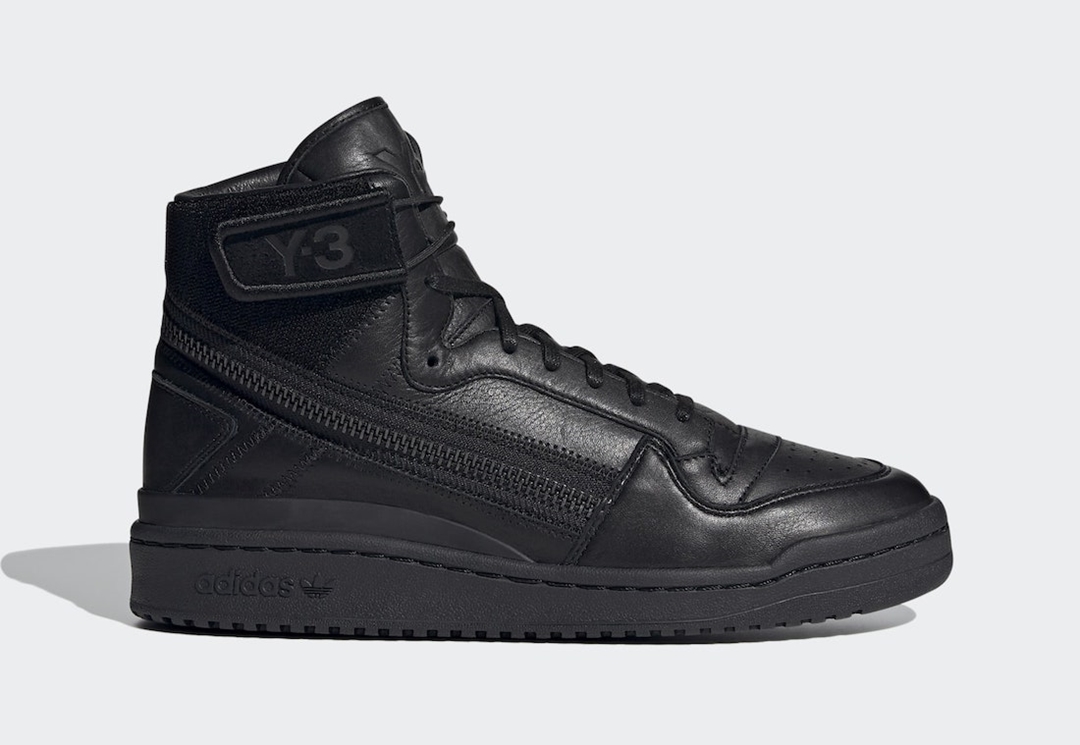 4/7 発売！Y-3 adidas Originals FORUM HI OG “Black” (ワイスリー アディダス オリジナルス フォーラム ハイ “ブラック”) [GZ8795]