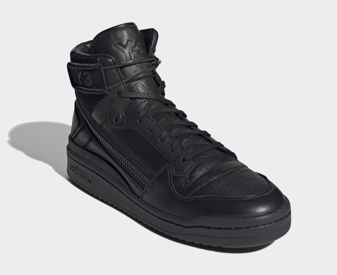 4/7 発売！Y-3 adidas Originals FORUM HI OG “Black” (ワイスリー アディダス オリジナルス フォーラム ハイ “ブラック”) [GZ8795]