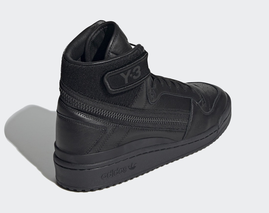 4/7 発売！Y-3 adidas Originals FORUM HI OG “Black” (ワイスリー アディダス オリジナルス フォーラム ハイ “ブラック”) [GZ8795]
