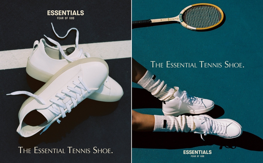 海外 4/2 発売！FEAR OF GOD “F.O.G. ESSENTIALS” 2021 S/S “Tennis Shoe” (フィア オブ ゴッド エッセンシャルズ)