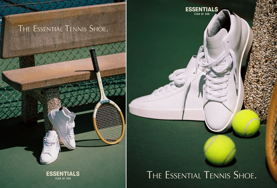 海外 4/2 発売！FEAR OF GOD “F.O.G. ESSENTIALS” 2021 S/S “Tennis Shoe” (フィア オブ ゴッド エッセンシャルズ)