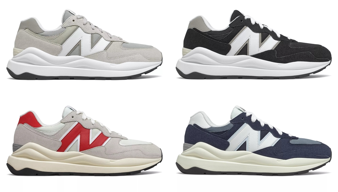 5月上旬発売！80年代と90年代のスタイルをリミックスしたNew Balance M5740 CA/CB/CC/CD (ニューバランス)