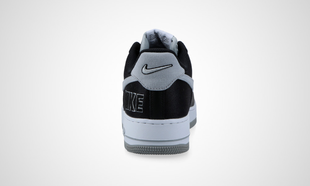 【国内 4/29 発売】ナイキ エア フォース 1 07 ロー EMB “ブラック/シルバー” (NIKE AIR FORCE 1 07 LOW EMB “Black/Silver”) [CT2301-001]