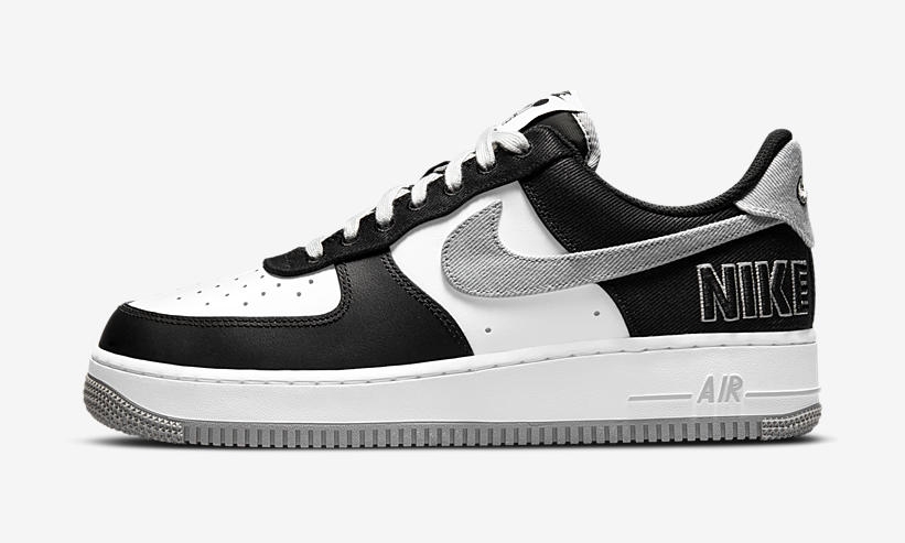 【国内 4/29 発売】ナイキ エア フォース 1 07 ロー EMB “ブラック/シルバー” (NIKE AIR FORCE 1 07 LOW EMB “Black/Silver”) [CT2301-001]