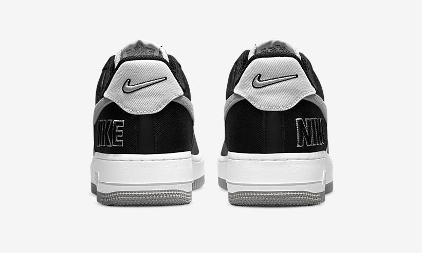 【国内 4/29 発売】ナイキ エア フォース 1 07 ロー EMB “ブラック/シルバー” (NIKE AIR FORCE 1 07 LOW EMB “Black/Silver”) [CT2301-001]