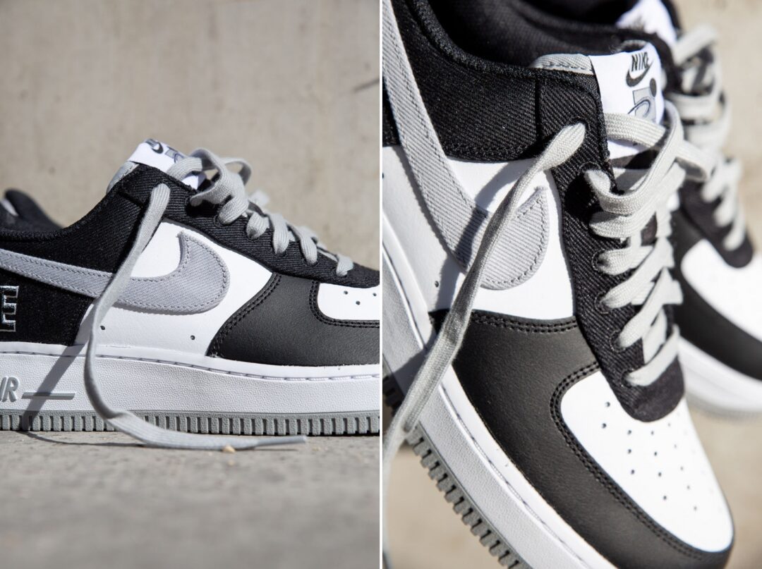 【国内 4/29 発売】ナイキ エア フォース 1 07 ロー EMB “ブラック/シルバー” (NIKE AIR FORCE 1 07 LOW EMB “Black/Silver”) [CT2301-001]