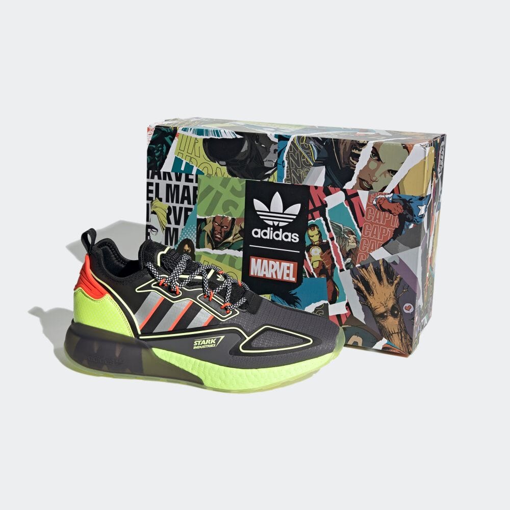 4/8 発売！マーベル × アディダス オリジナルス ゼットエックス 2K ブースト 3カラー (MARVEL adidas Originals ZX 2K BOOST) [H02559,H02560,H02561]