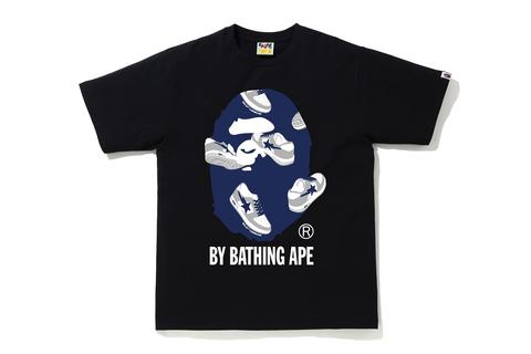 A BATHING APEから様々な角度のBAPE STAをイラストに落とし込んだ今シーズンの新柄「RANDOM BAPE STA」アイテムが4/10 発売 (ア ベイシング エイプ)