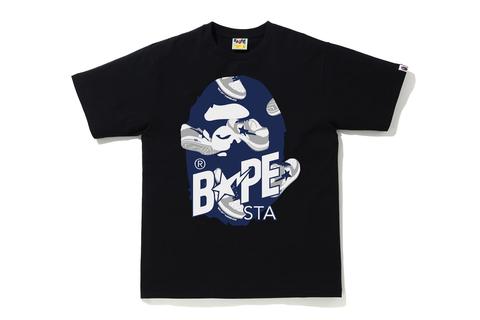 A BATHING APEから様々な角度のBAPE STAをイラストに落とし込んだ今シーズンの新柄「RANDOM BAPE STA」アイテムが4/10 発売 (ア ベイシング エイプ)