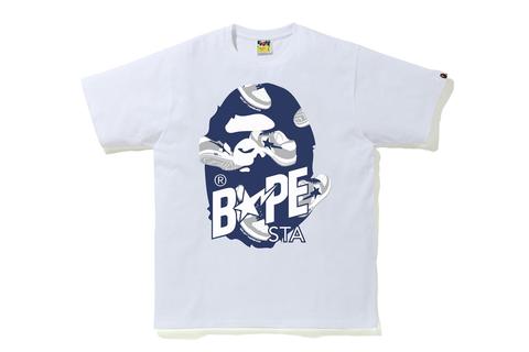 A BATHING APEから様々な角度のBAPE STAをイラストに落とし込んだ今シーズンの新柄「RANDOM BAPE STA」アイテムが4/10 発売 (ア ベイシング エイプ)