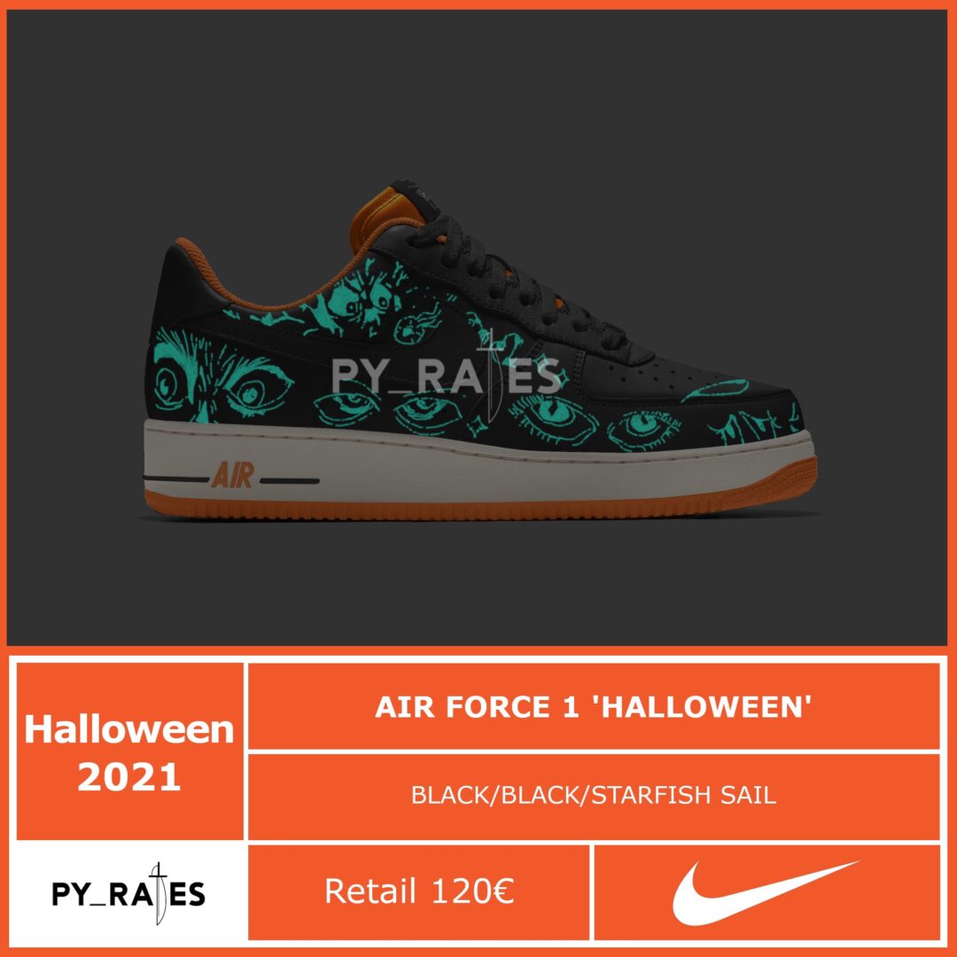 【国内 10/21、12/23 発売】ナイキ エア フォース 1 ロー “ハロウィン 2021/パープルスケルトン” (NIKE AIR FORCE 1 LOW “Halloween 2021/Purple Skeleton”) [CU8067-500/DC8891-001]