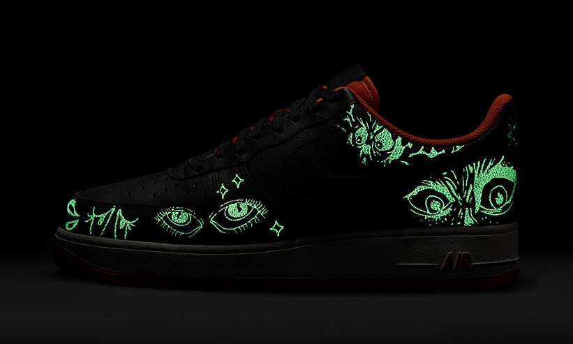 【国内 10/21、12/23 発売】ナイキ エア フォース 1 ロー “ハロウィン 2021/パープルスケルトン” (NIKE AIR FORCE 1 LOW “Halloween 2021/Purple Skeleton”) [CU8067-500/DC8891-001]