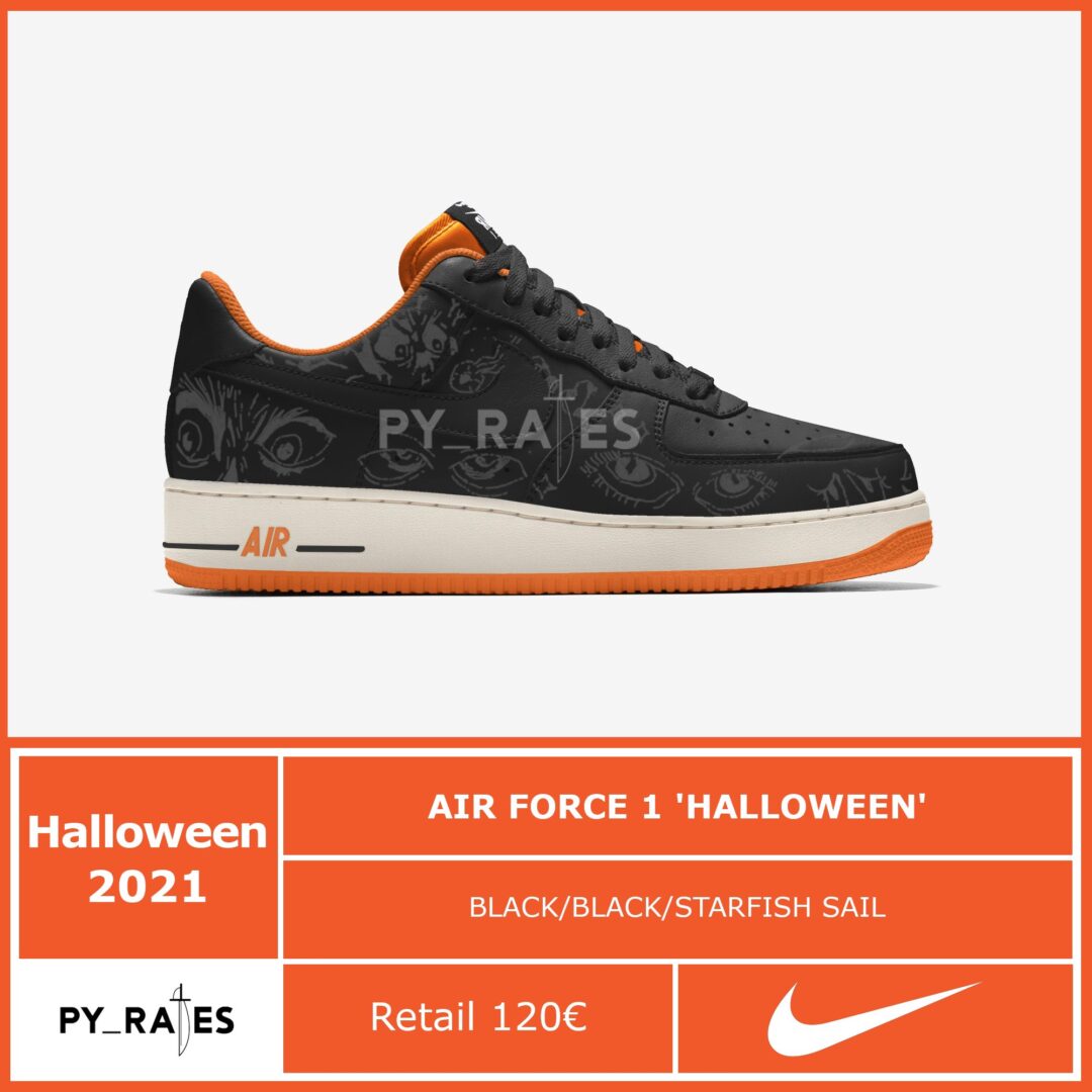 【国内 10/21、12/23 発売】ナイキ エア フォース 1 ロー “ハロウィン 2021/パープルスケルトン” (NIKE AIR FORCE 1 LOW “Halloween 2021/Purple Skeleton”) [CU8067-500/DC8891-001]