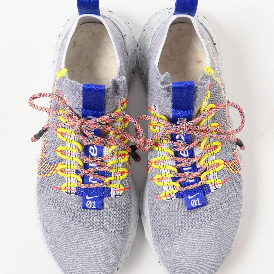 NIKE SPACE HIPPIE 01 “Grey/Blue/Yellow” (ナイキ スペース ヒッピー 01 “グレー/ブルー/イエロー”) [DJ3056]